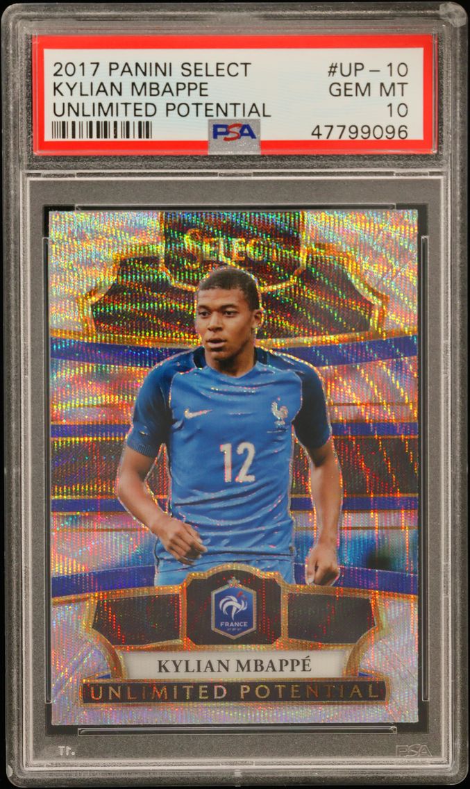 2017 #UP-10 Kylian Mbappe PSA 10