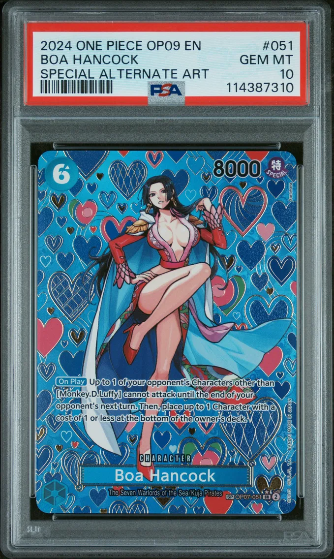 2024 #051 Boa Hancock PSA 10 One Piece OP09-Emperors in the New World
