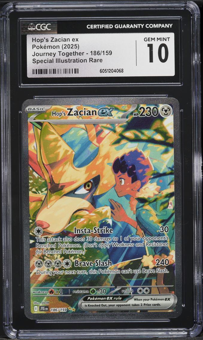 Hop's Zacian ex - 186/159