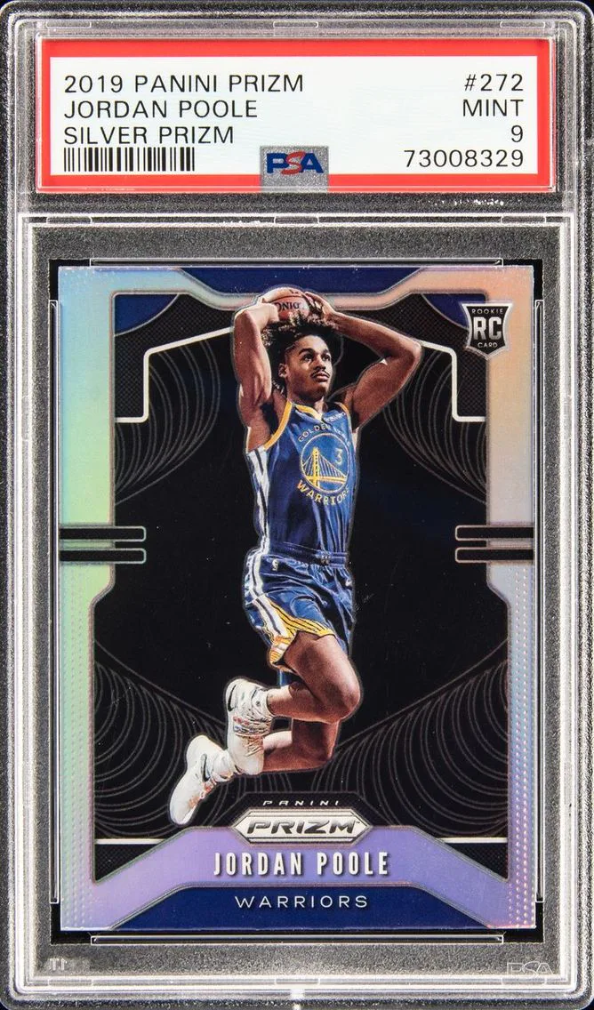 2019 PANINI PRIZM | SILVER PRIZM #272 JORDAN POOLE