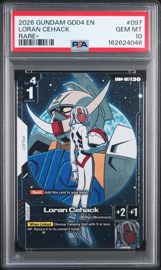 2026 #097 Loran Cehack PSA 10 Gundam GD04-Phantom Aria