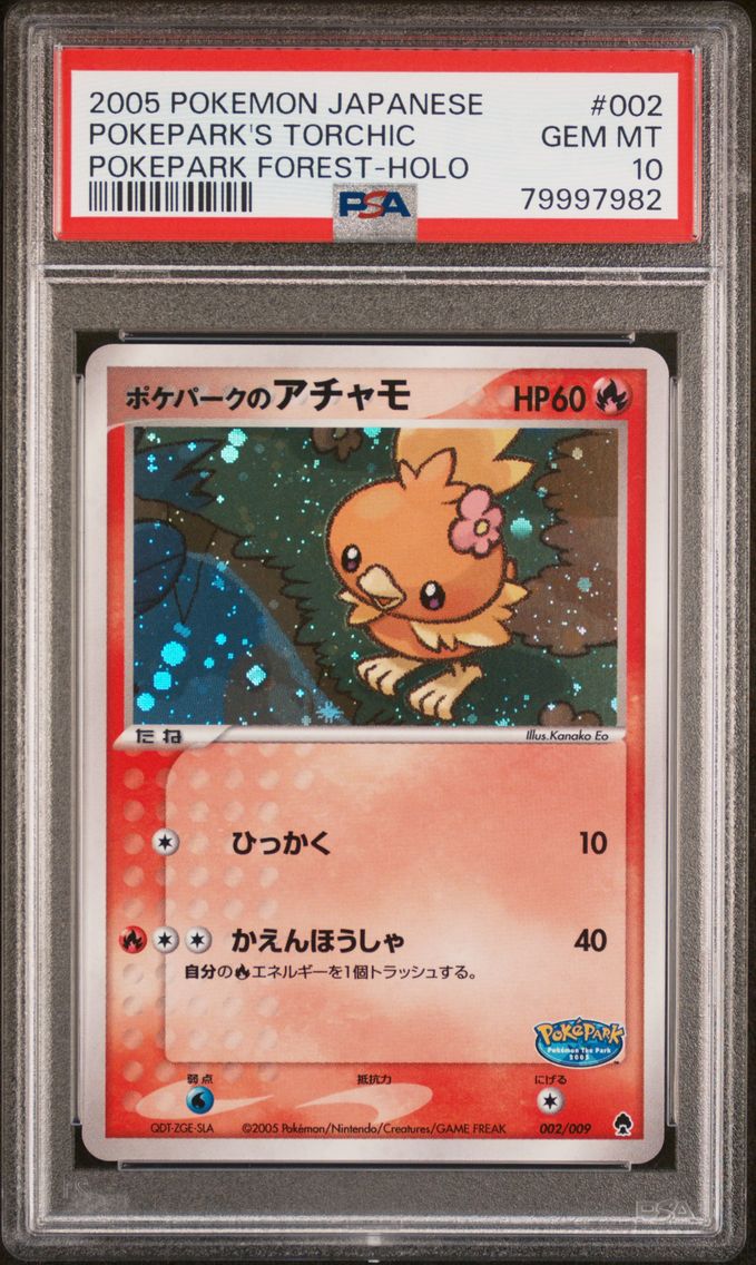 2005 #002 Pokepark's Torchic-Hol
