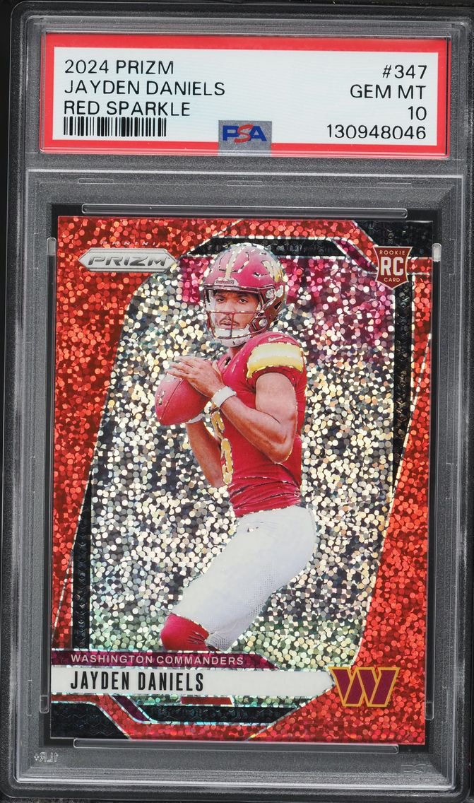2024 #347 Jayden Daniels PSA 10
