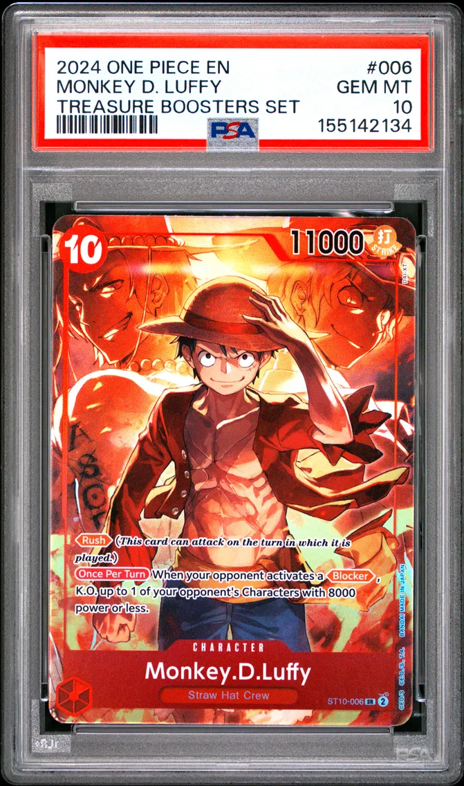 2024 #006 Monkey D. Luffy PSA 10 One Piece Promos