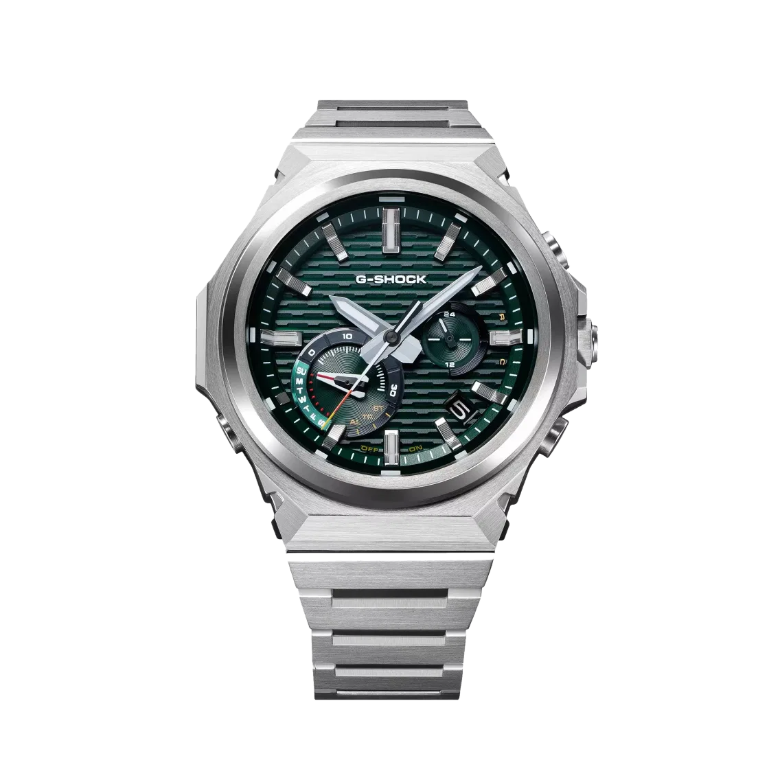 G-SHOCK G-Steel 44.2mm - Green on Bracelet