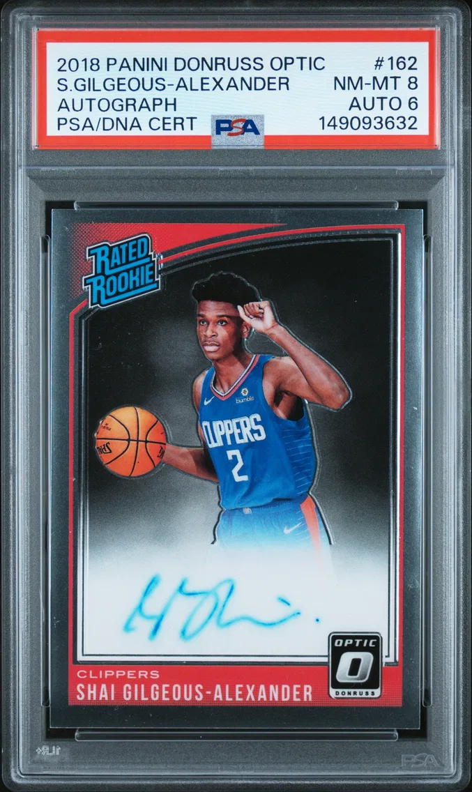 2018 #162 Shai Gilgeous-Alexande