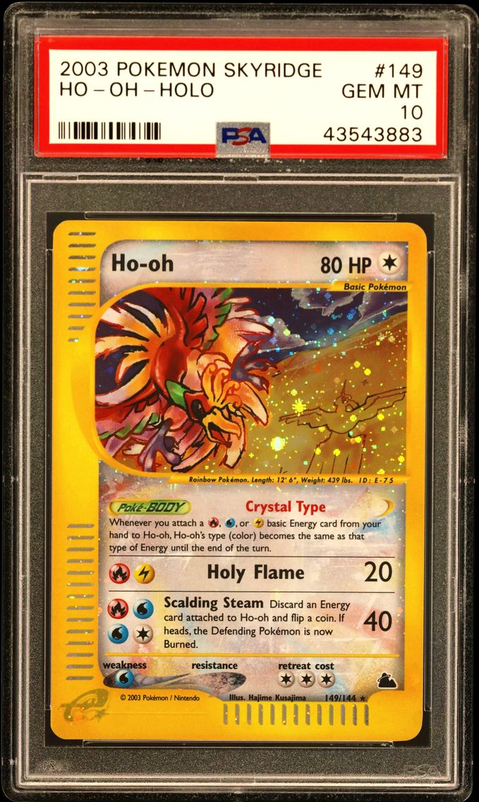 2003 #149 HO-Oh-Holo PSA 10 Skyr