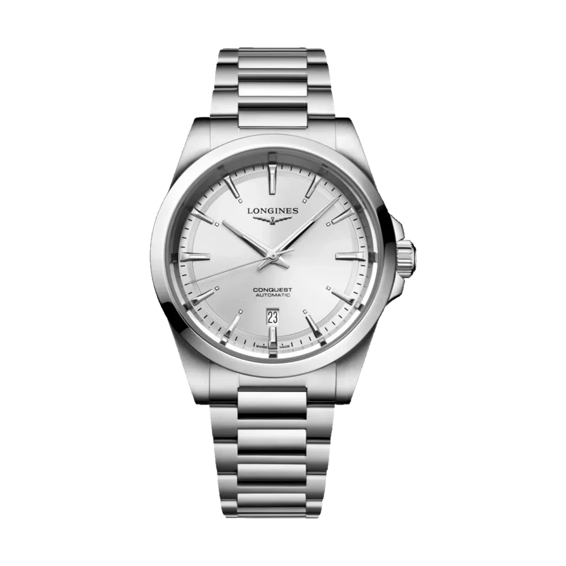 Longines Conquest 41mm - Sunray Silver on Bracelet