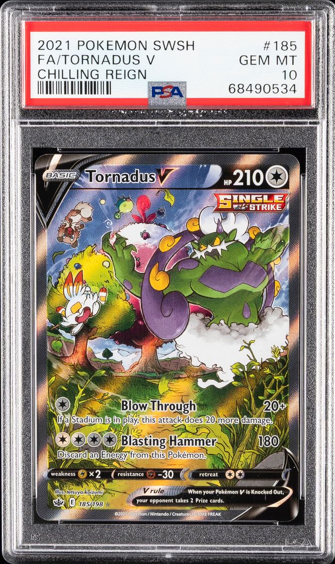 2021 #185 Full Art/Tornadus V PS