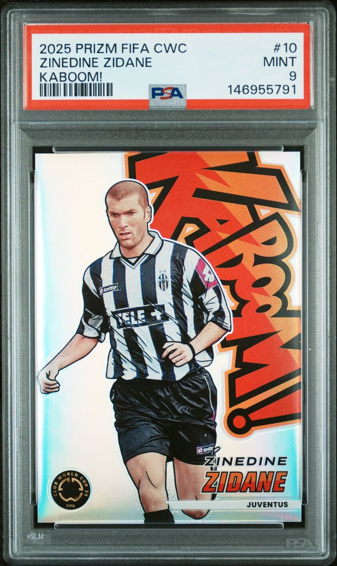 2025 #10 Zinedine Zidane PSA 9 P