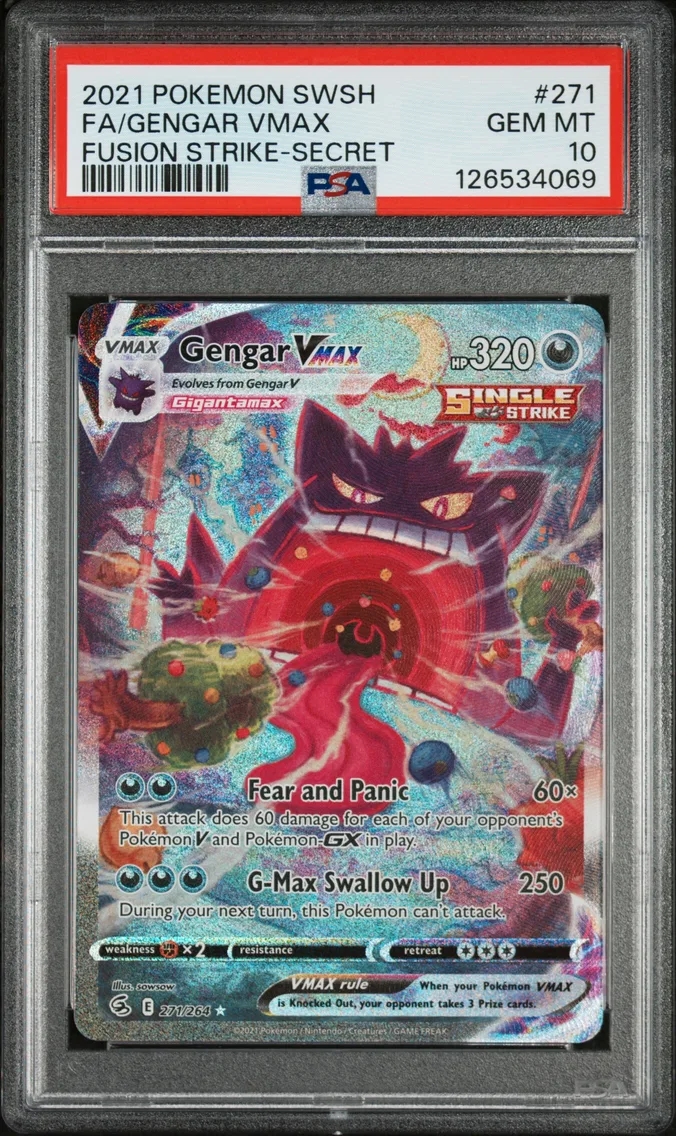2021 #271 Full Art/Gengar Vmax P