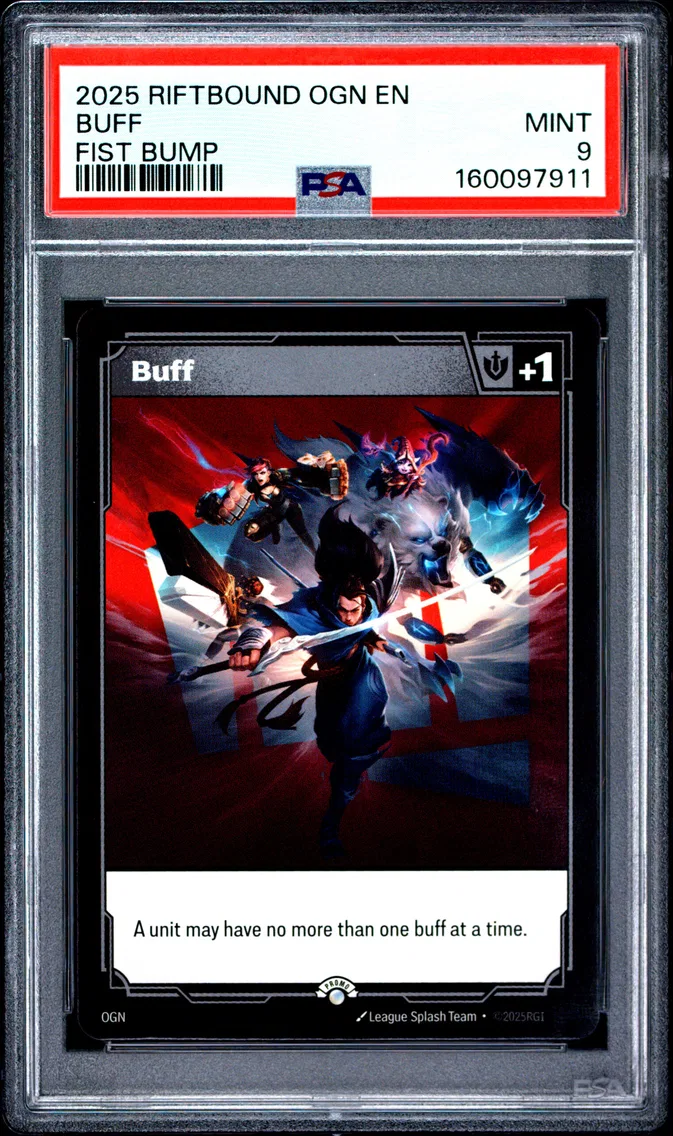 2025 #NA Buff PSA 9 Riftbound: League of Legends Ogn-Origins