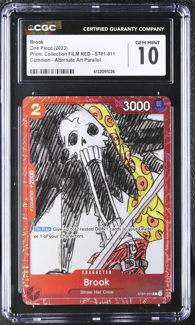 2023 #ST01-011 Brook CGC 10 Premium Collection FILM RED (Foil) - English