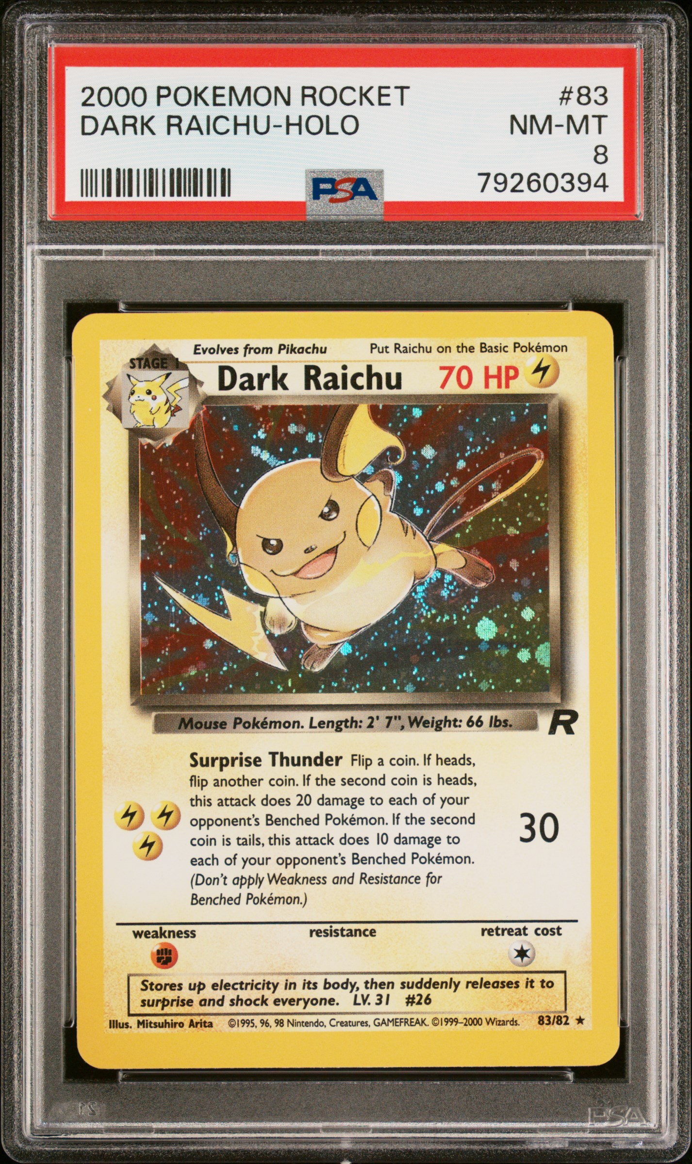 Dark Raichu-Holo