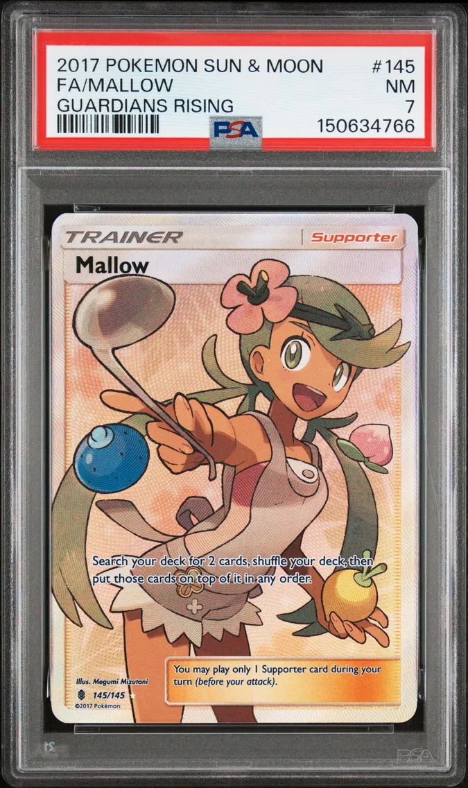 2017 #145 Full Art/Mallow PSA 7