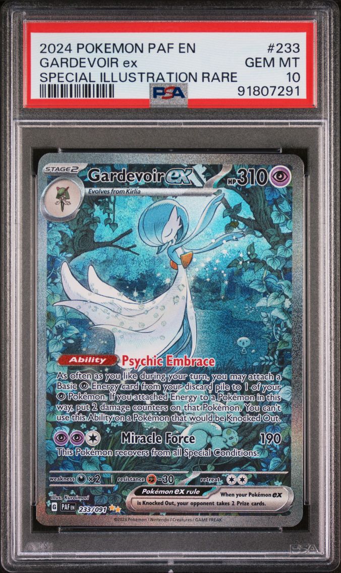2024 #233 Gardevoir EX PSA 10 Pa