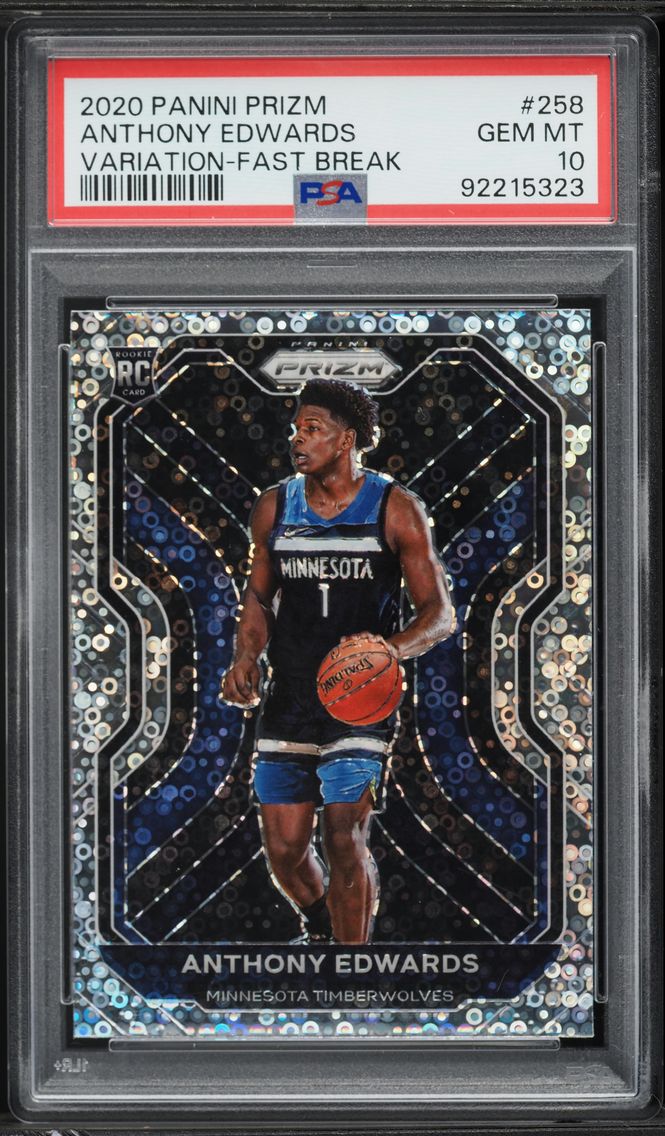 2020 #258 Anthony Edwards PSA 10