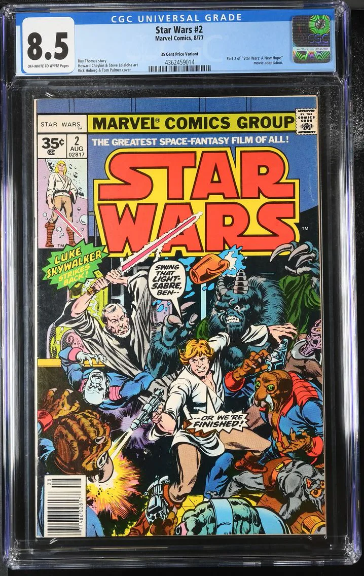1977 #NA 1977 Star Wars #2 CGC 8.5 Marvel Comics CGC 8.5