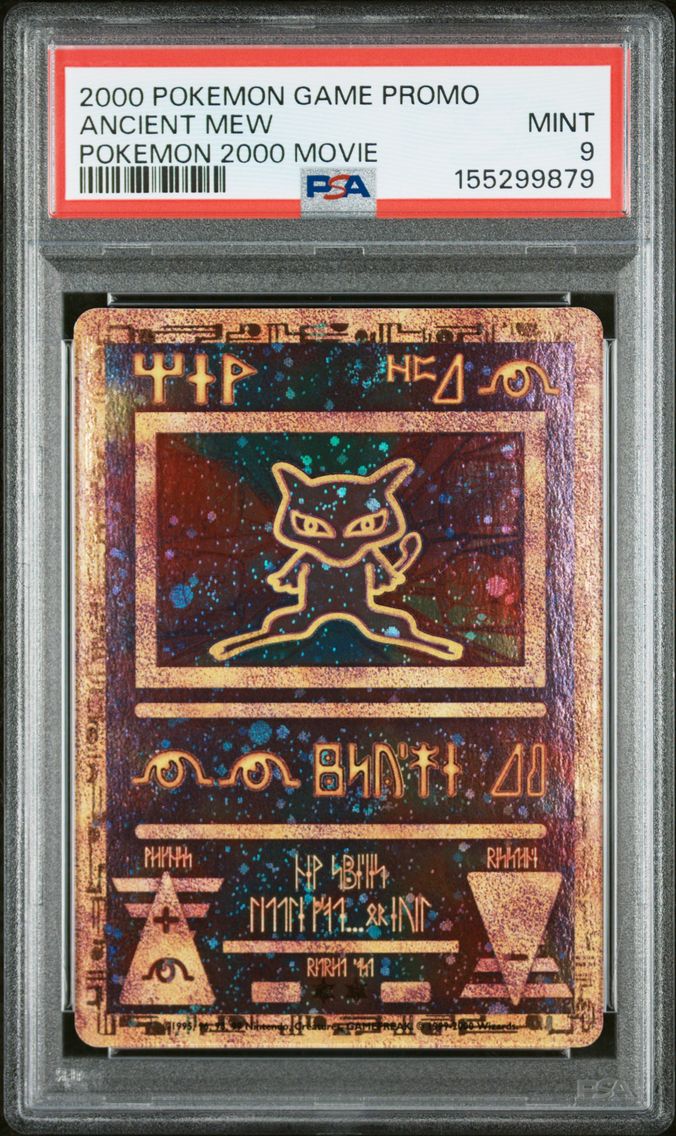 2000 #NA Ancient Mew PSA 9 Game Movie
