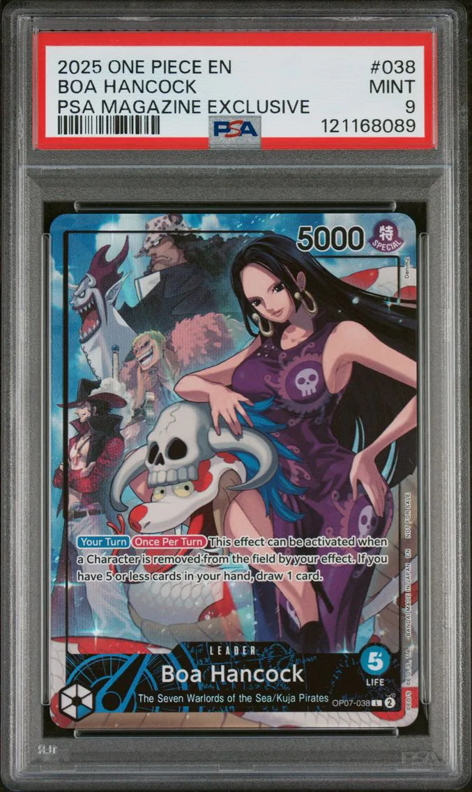 2025 #038 Boa Hancock PSA 9 One Piece Promos