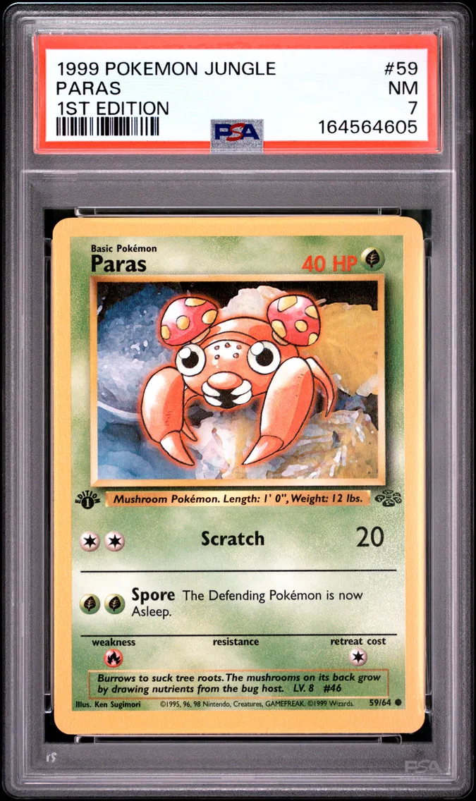 1999 #59 Paras 1st Edition PSA 7 Jungle