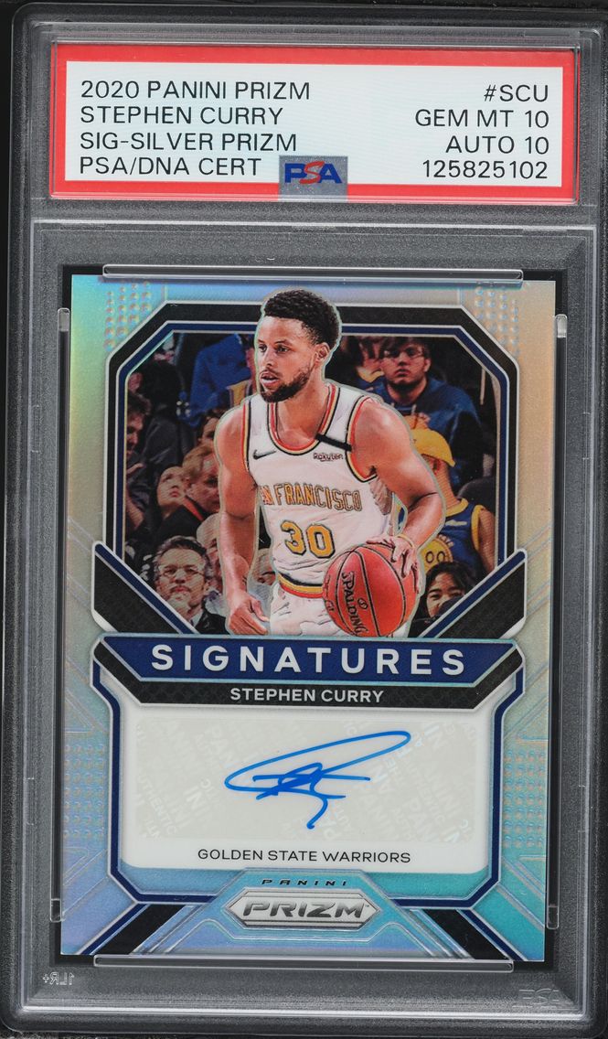 2020 #SCU Stephen Curry PSA 10 P