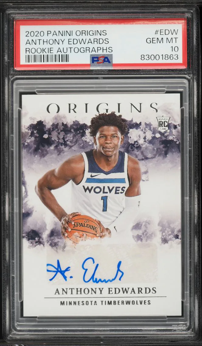 2020 #EDW Anthony Edwards PSA 10