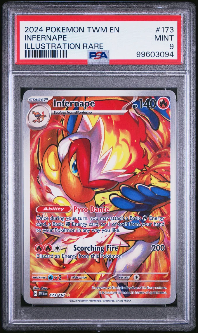 2024 #173 Infernape PSA 9 Twm EN