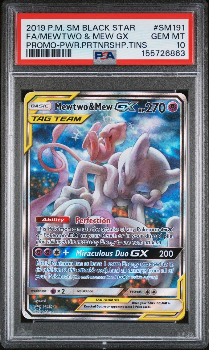 2019 #SM191 Full Art/Mewtwo & Me