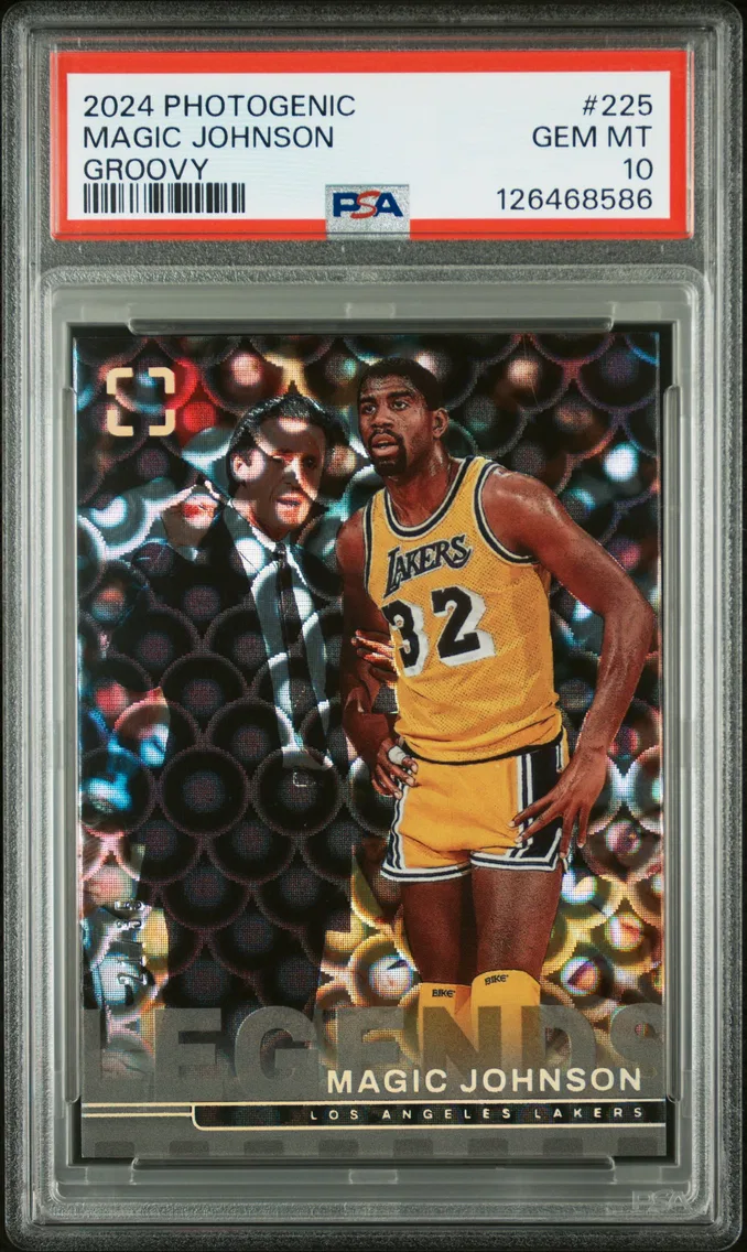 2024 #225 Magic Johnson PSA 10 Panini Photogenic