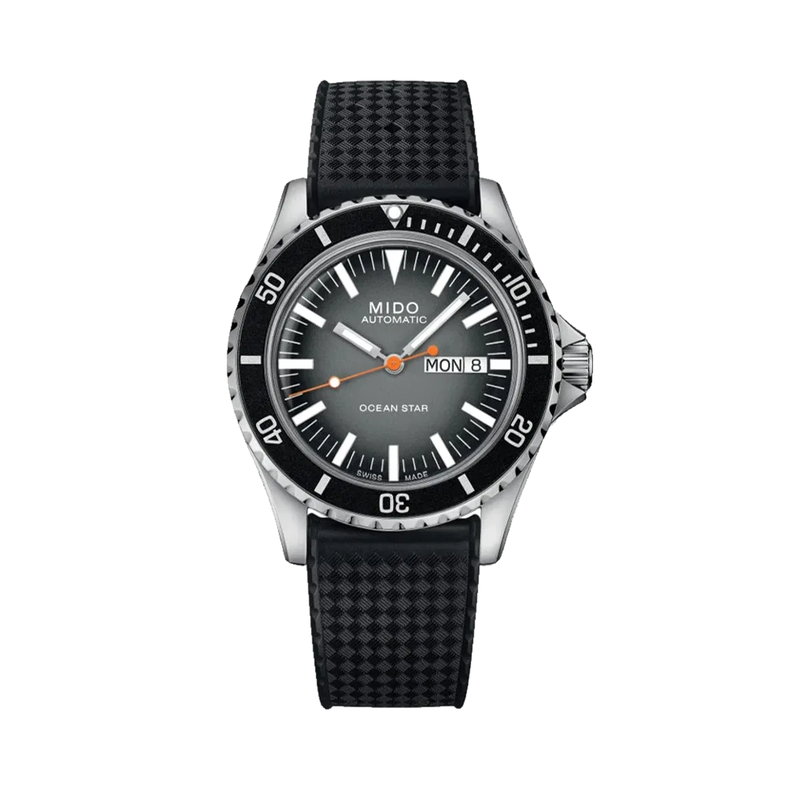 MIDO Ocean Star Tribute 40.5mm - Grey on Rubber Strap