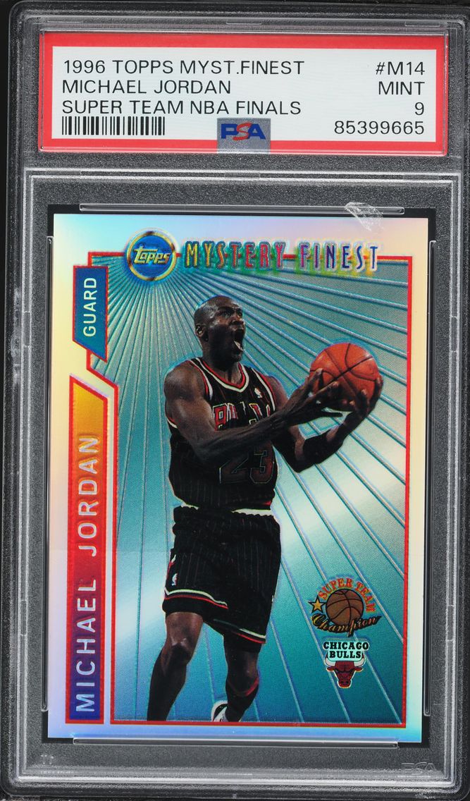 1996 #M14 Michael Jordan PSA 9 T