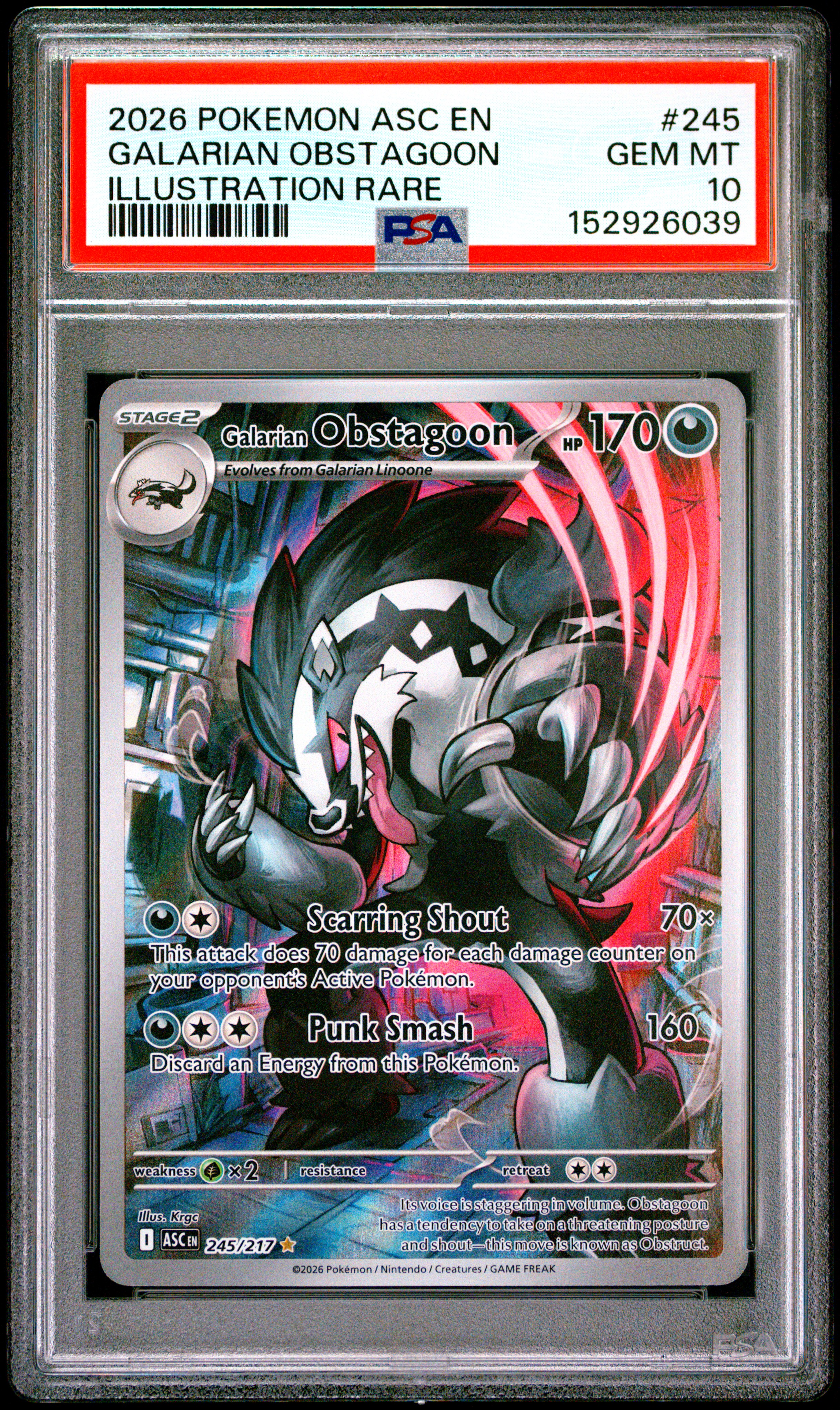 Galarian Obstagoon