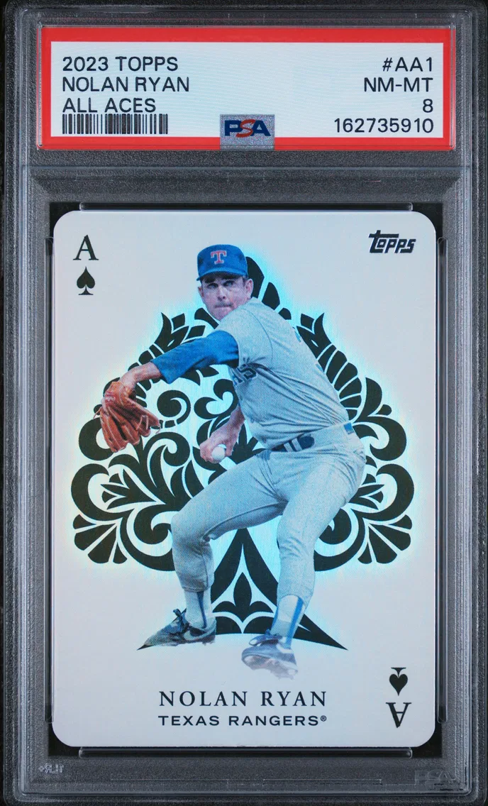 2023 #AA1 Nolan Ryan PSA 8 Topps All Aces