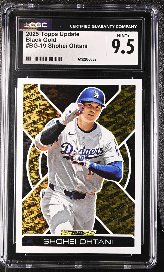 2025 #BG-19 Shohei Ohtani CGC 9.5 Topps Update