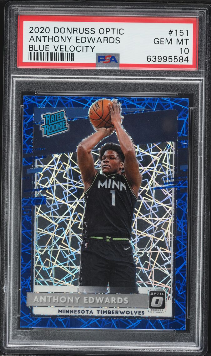 2020 #151 Anthony Edwards PSA 10