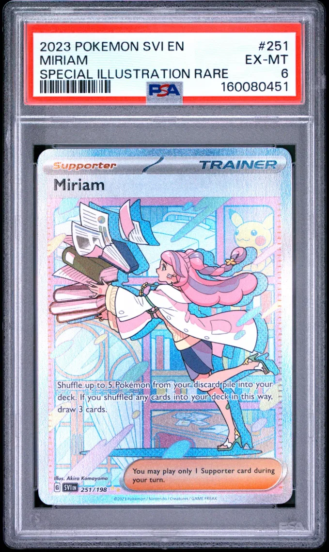 2023 #251 Miriam PSA 6 Svi EN-Scarlet & Violet