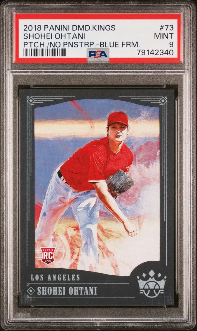 2018 #73 Shohei Ohtani PSA 9 Panini Diamond Kings