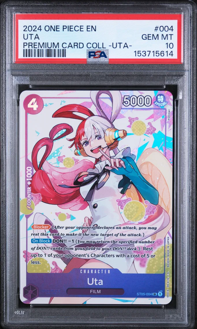 2024 #004 Uta PSA 10 One Piece Premium Card Collection -Uta-