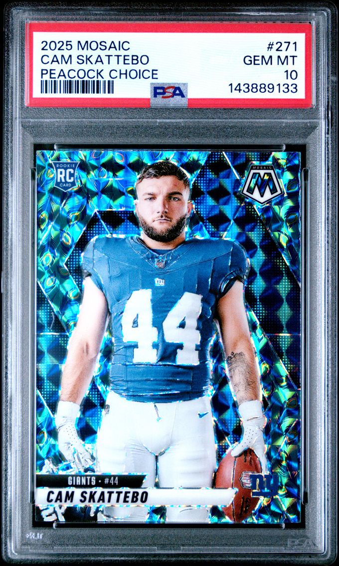 2025 #271 Cam Skattebo PSA 10 Pa