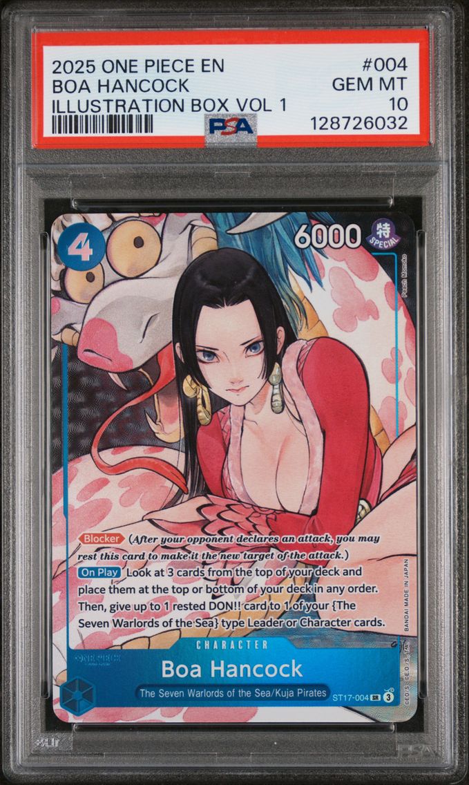 2025 #004 Boa Hancock PSA 10 Promos One Piece