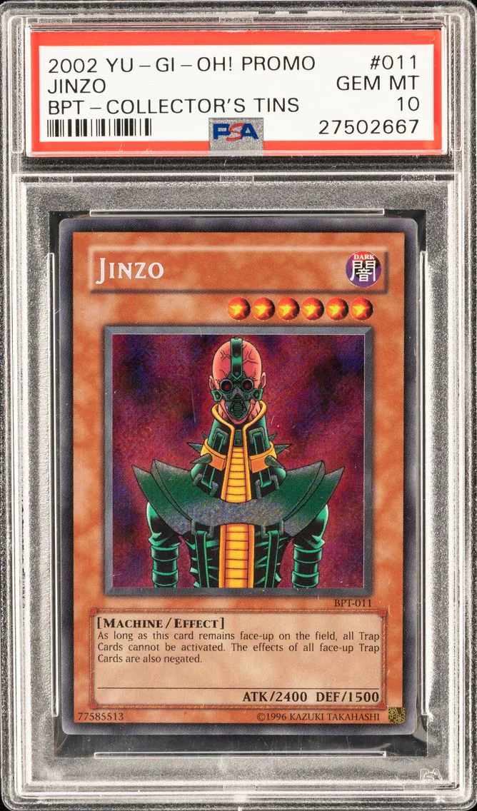 JINZO BPT-011 BOOSTER PACK TIN 2003 PSA 10