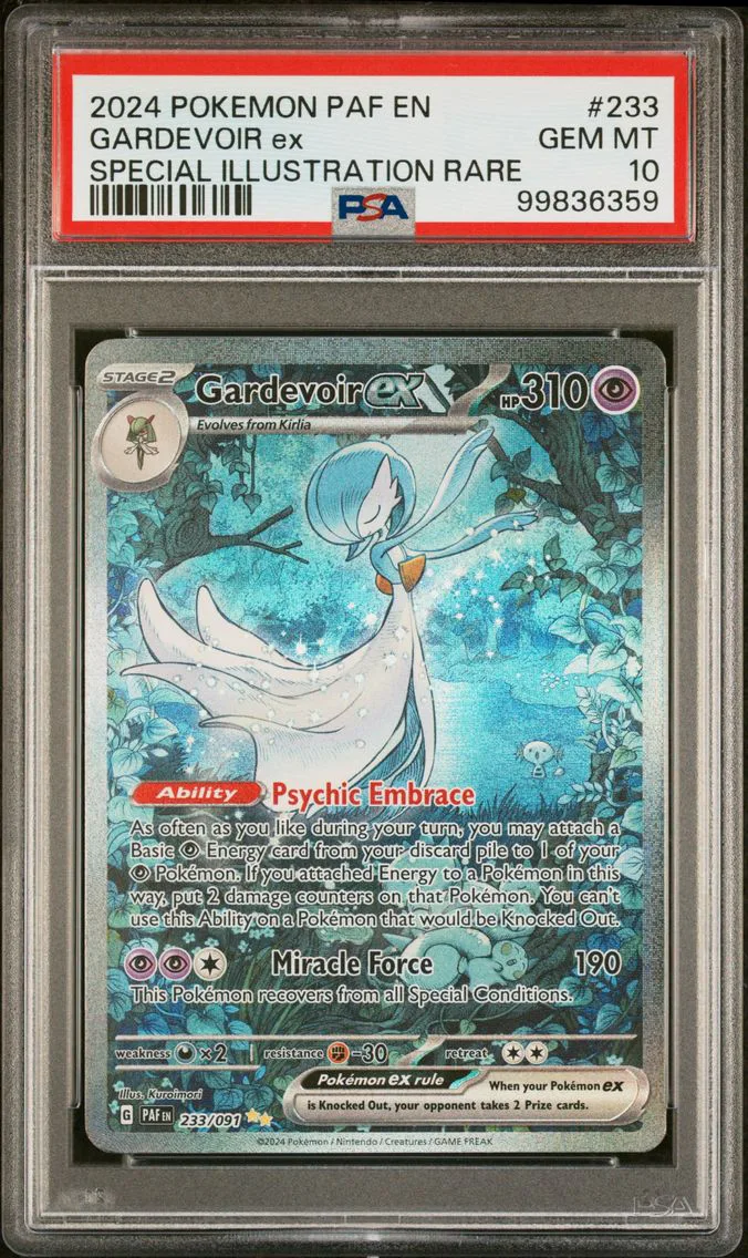 2024 #233 Gardevoir EX PSA 10 Pa