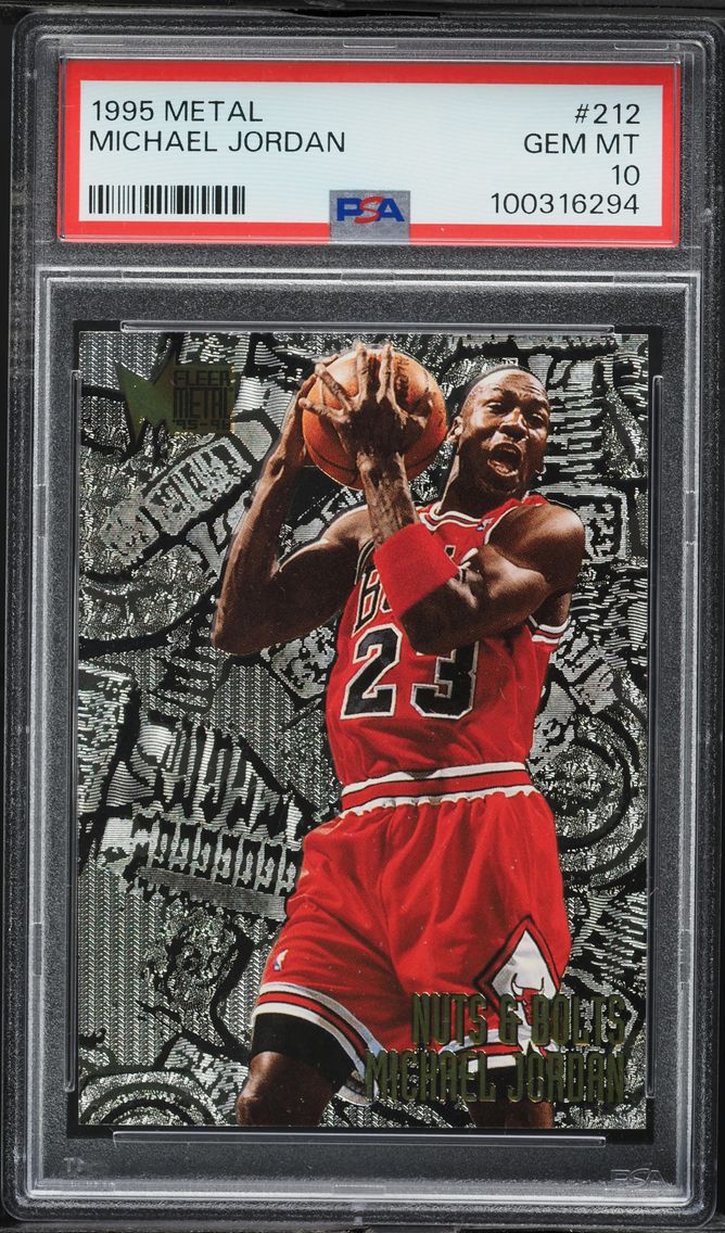 1995 #212 Michael Jordan PSA 10