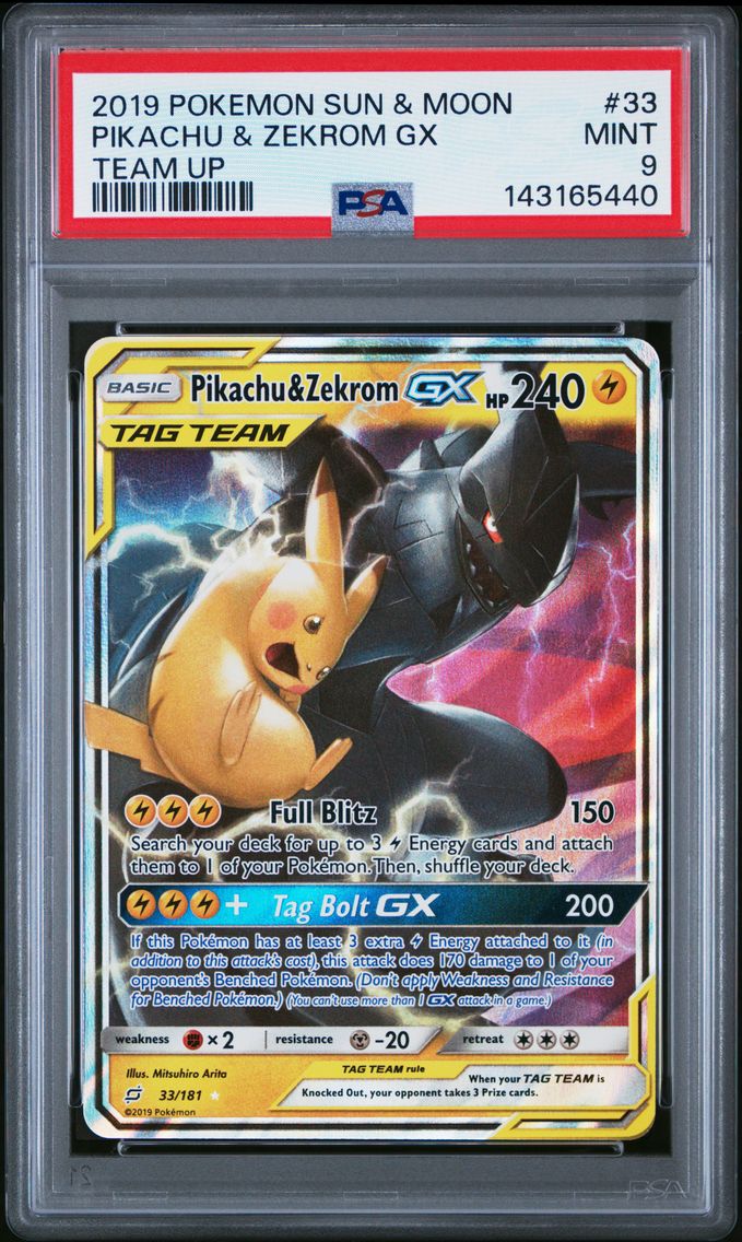 Pikachu & Zekrom GX
