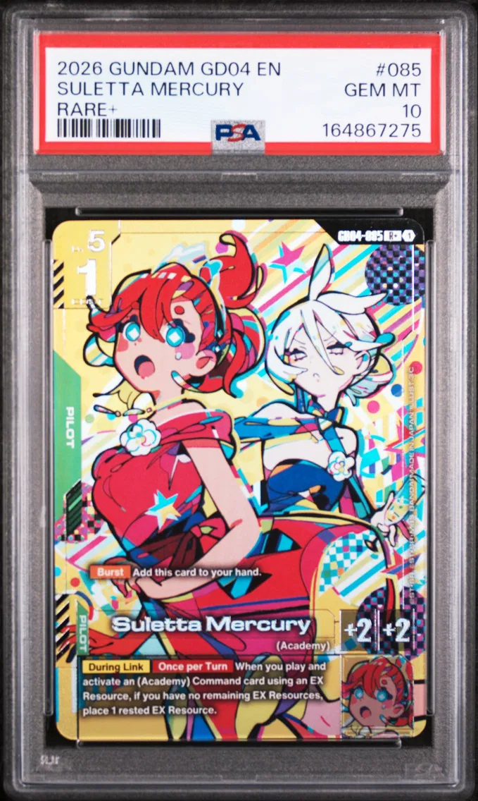2026 #085 Suletta Mercury PSA 10 Gundam GD04-Phantom Aria