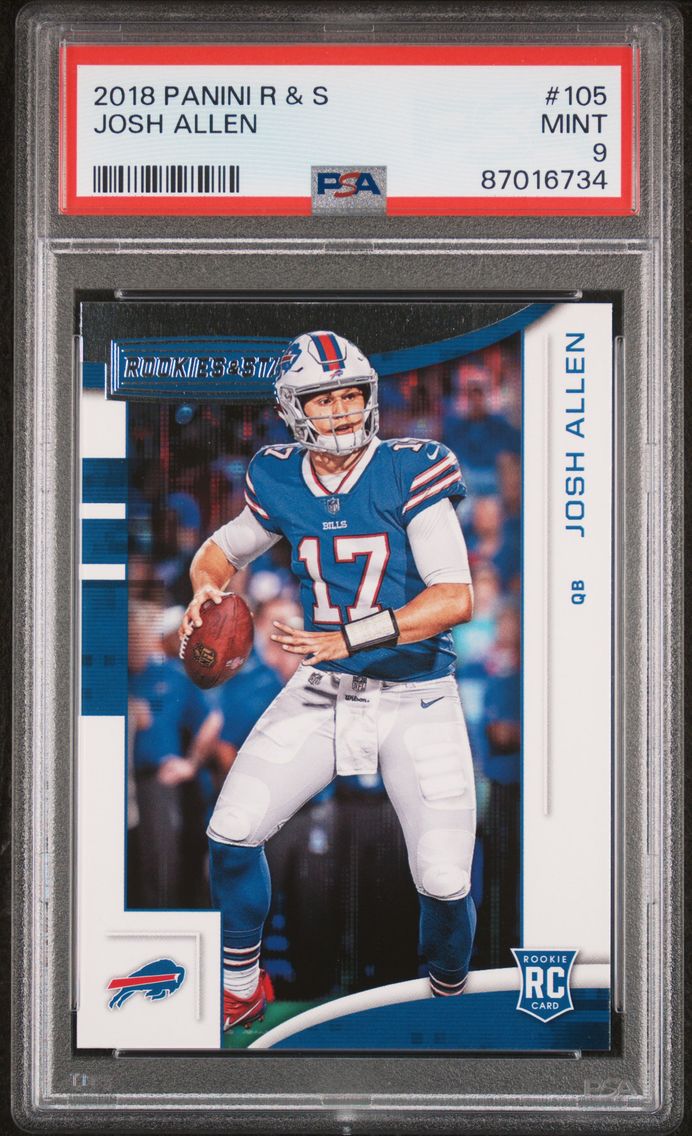 2018 #105 Josh Allen PSA 9 Panin