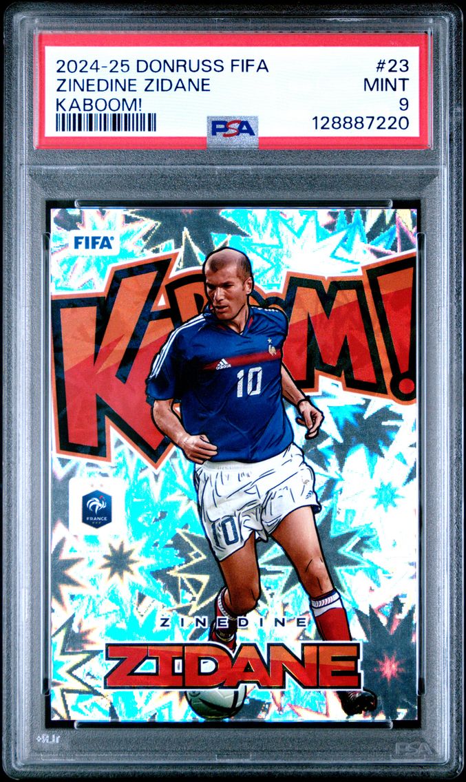 2024 #23 Zinedine Zidane PSA 9 P