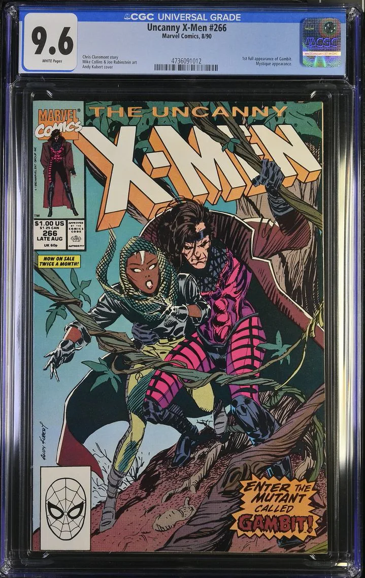 1990 Uncanny X-Men #266 CGC 9.6 Marvel Comics