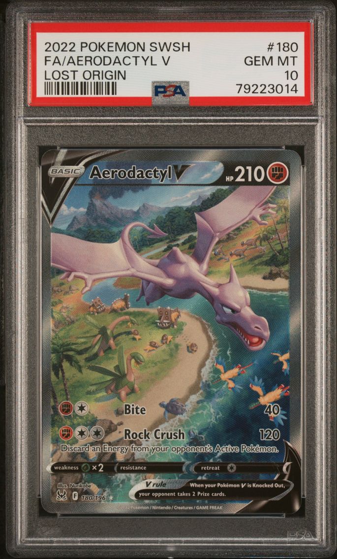 2022 #180 Full Art/Aerodactyl V 